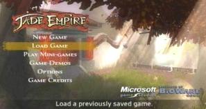 title screen
